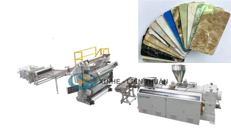 Máy sản xuất tấm nhựa giả đá - Máy Móc Ngành Nhựa Liên Thuận - Công Ty TNHH Liên Thuận